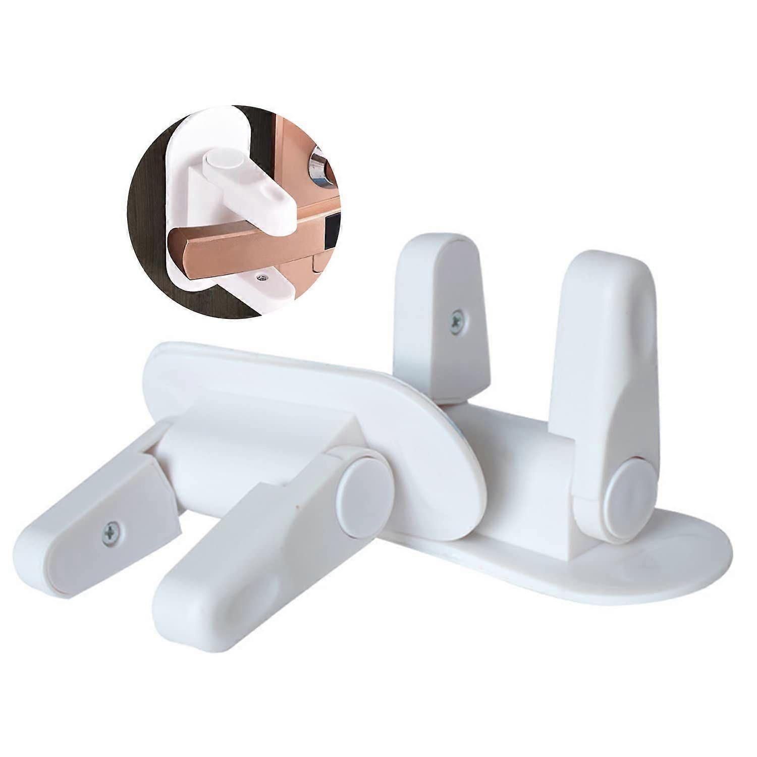 Door Security Chain Lock, Door Chain Stainless Steel Security Latch Leather