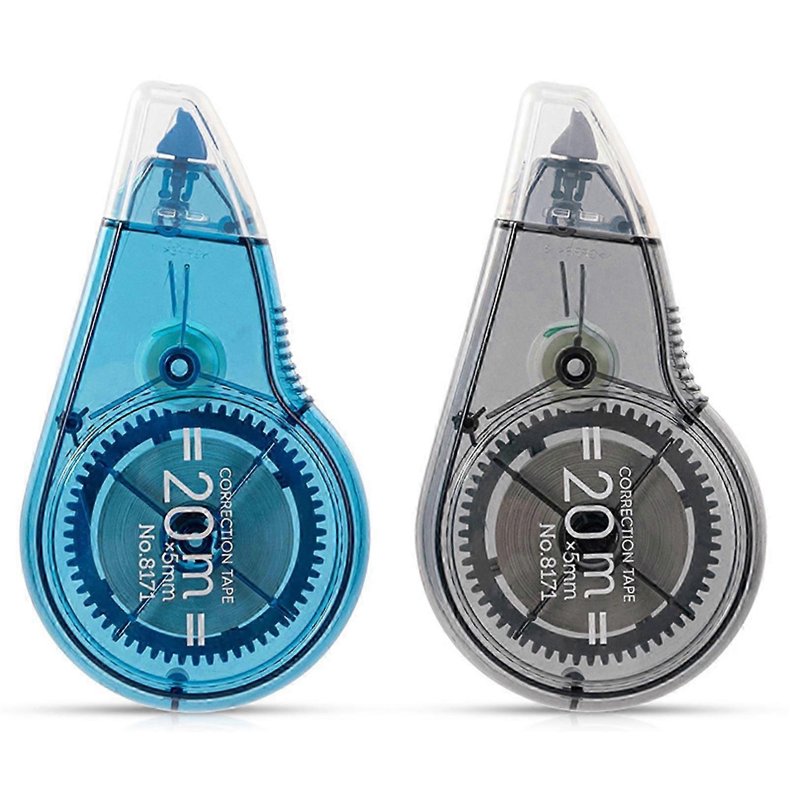 Large Capacity 20m x 5mm Smooth Correction Tape Dispenser for School Office Use