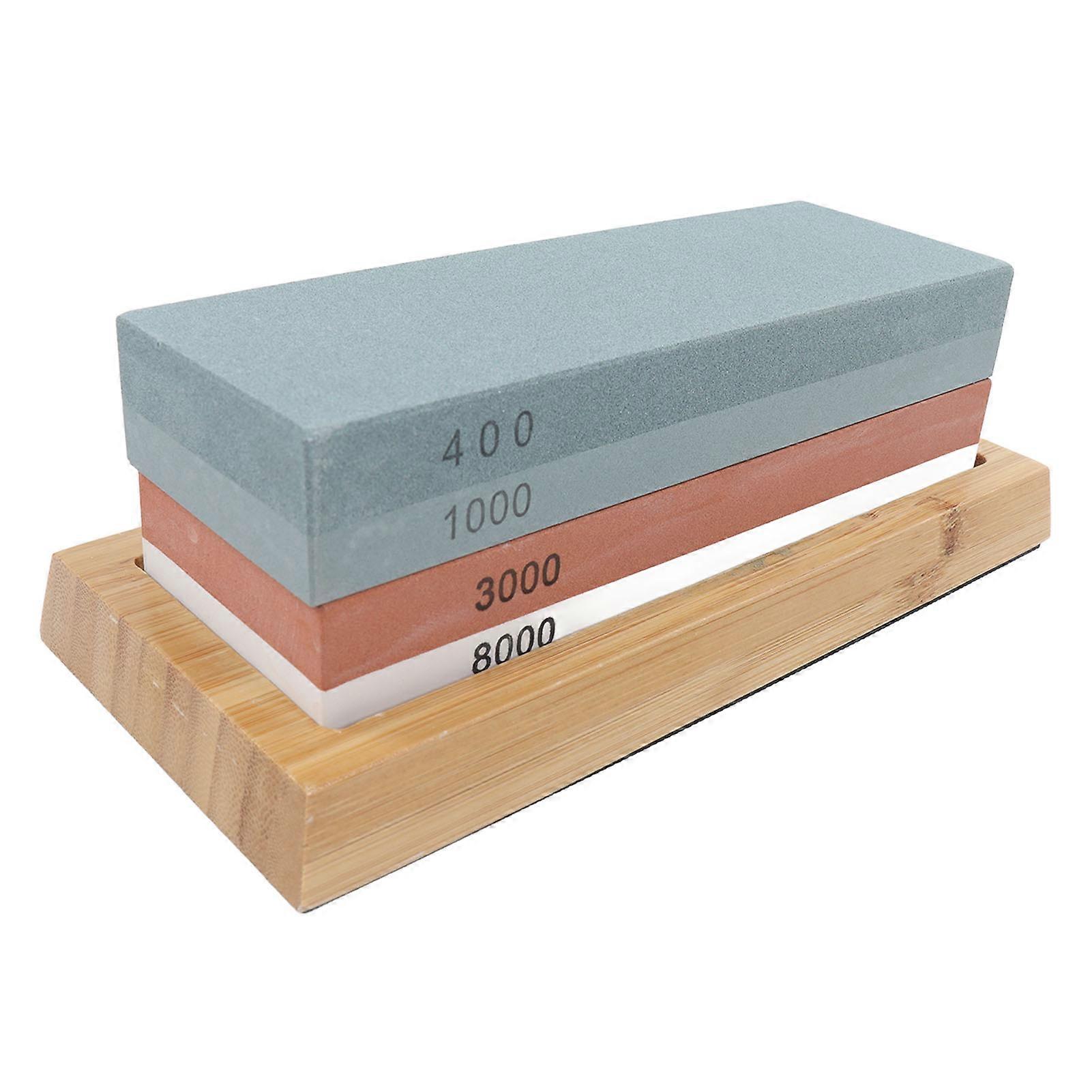12Pcs Sharpening Stone Set 400/1000 & 3000/8000 Grit Kit