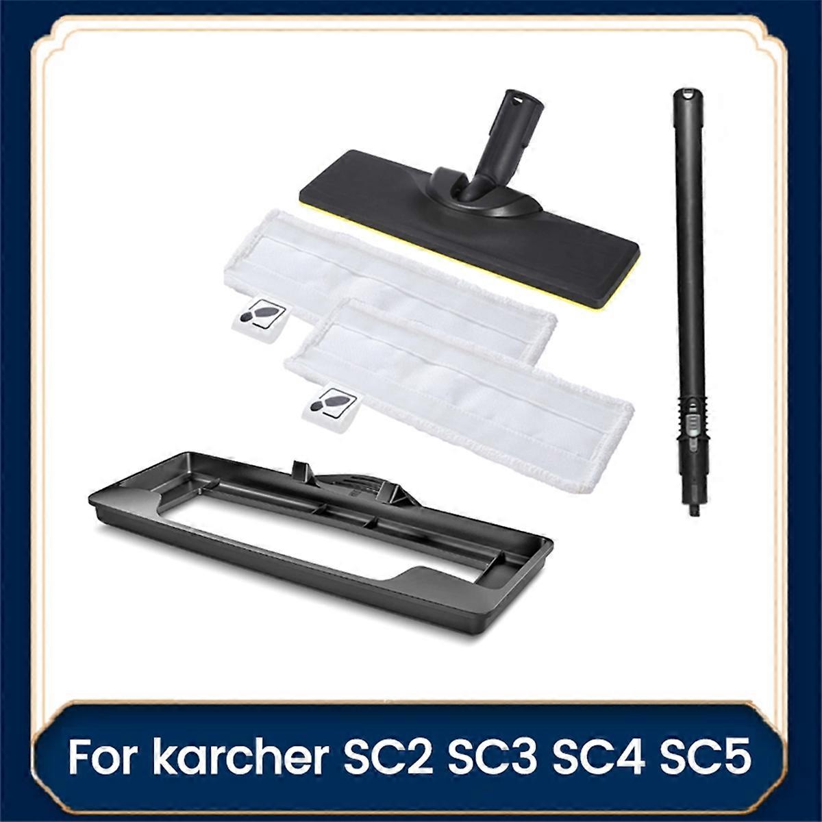 Floor Brush Head Nozzle with Cloth Extension Rod Carpet Glider for SC1 SC2 SC3 SC4 SC5 Steam Cleaner Part