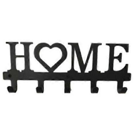 Iron coat hook, five-link hook, letter towel hook (HOUSE),