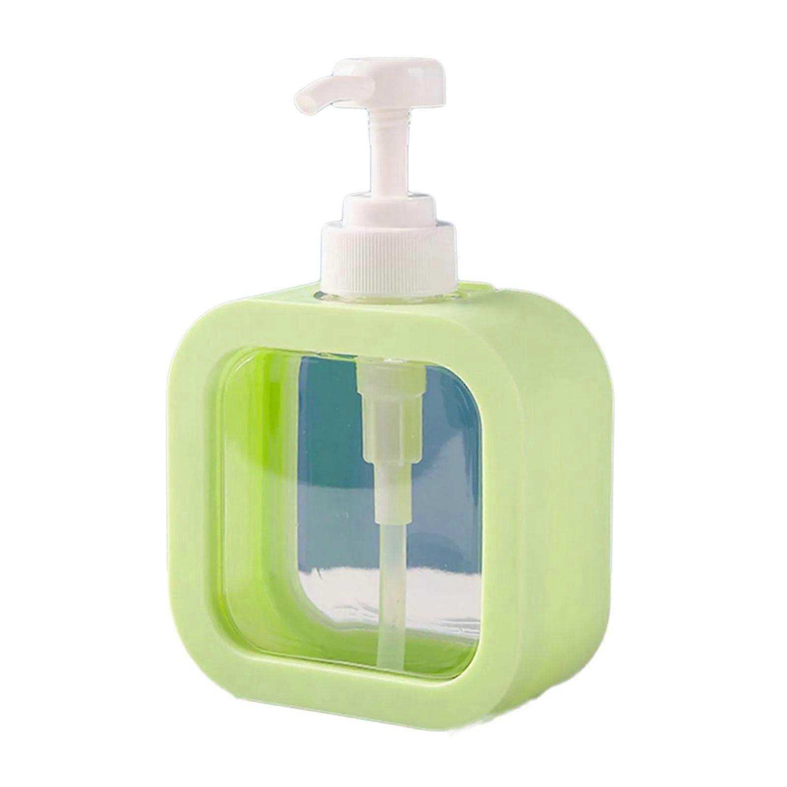 Leakproof Reusable Plastic Pump Bottle Soap Dispenser For Cream Shampoo Conditioner Storage And Portability Box White