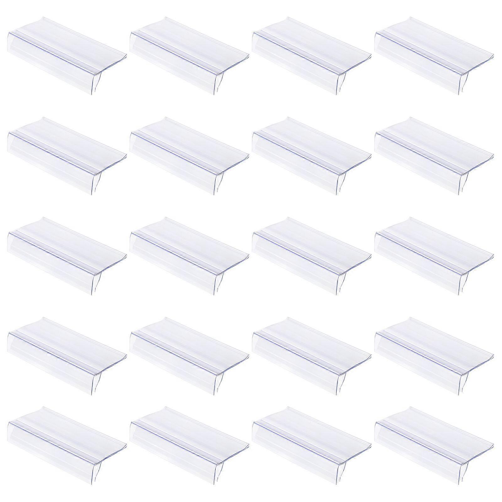 30pcs supermarkt prijslabel prijs display houder plastic prijskaartje houder