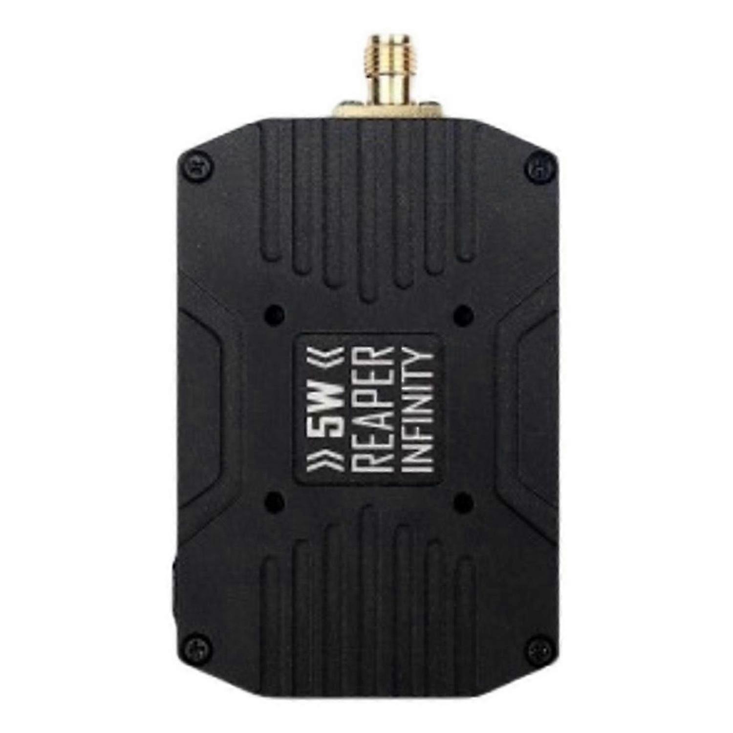5.8G 5W VTX 40CH 5000mW Long Range FPV VTX Transmitter Built-in Mic and Fan 9-36V for FPV Long Range