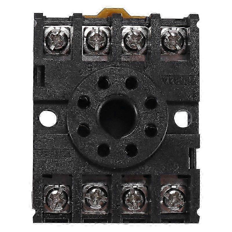 New 8 Round Pin 8-Pin PF083A Relay Base Socket 2025