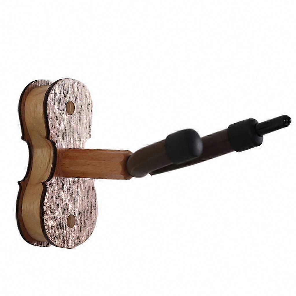 Wood Plastic Violin Wall Hanger Stand Hook Holder Bracket Wall Mount Rack