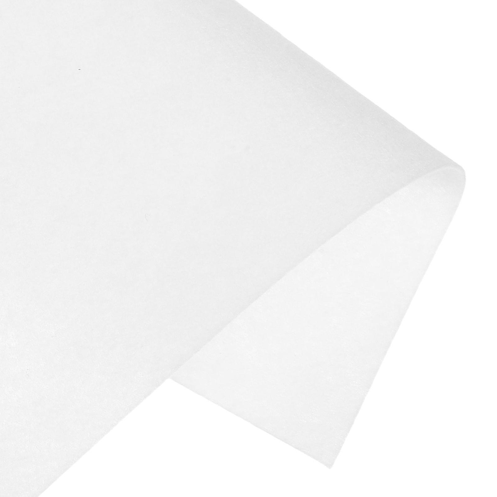 20pcs White Felt Sheets: White Cuttable Felt Squares Sheets For Crafts - Soft Fabric For Diy Projects Halloween Christmas Fall Crafting Sewing