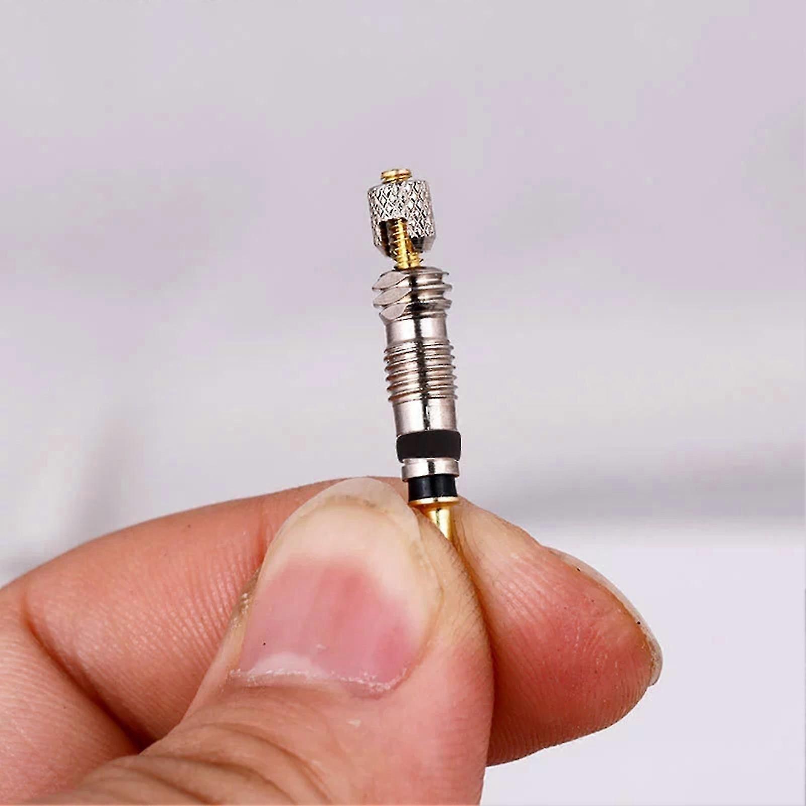 7/11/14pcs Professional Brass Presta Valve Core Set Bicycle American French Core