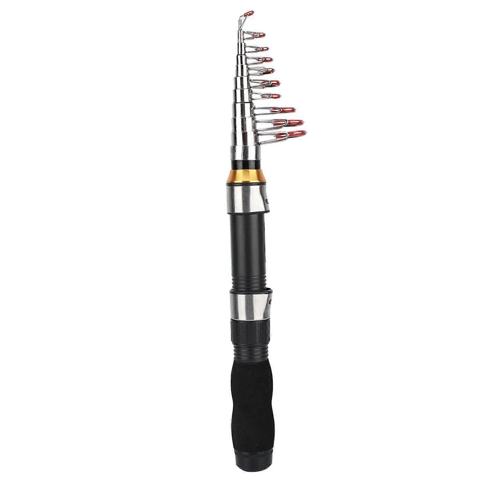 Small Sea Pole Portable Short Pole Ice Fishing Rod Mini Sea Fishing Tools 28049100 (2.3M)