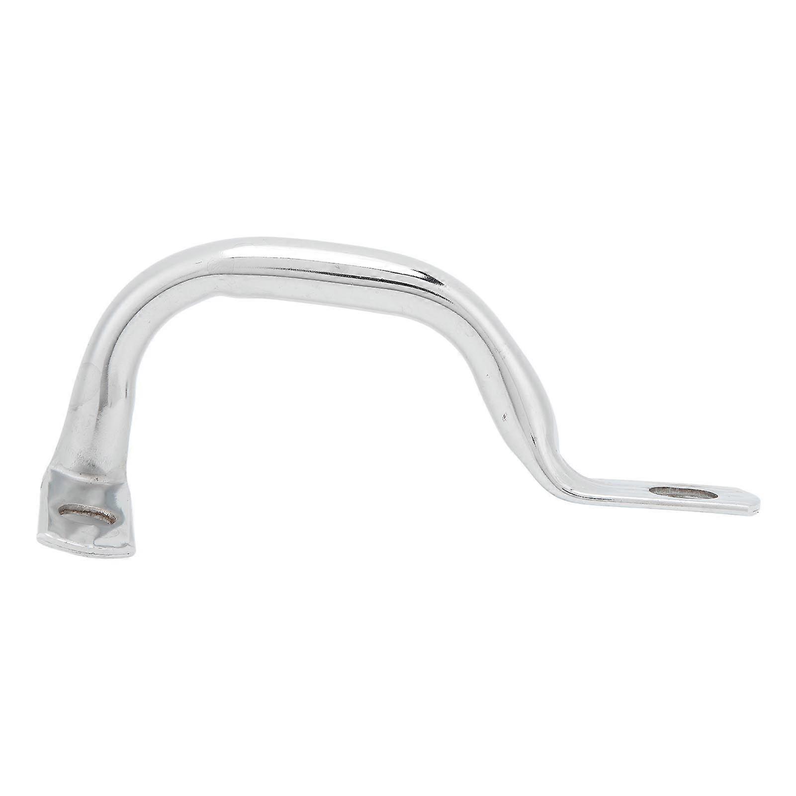 Rear Passenger Seat Left Handle Motorcycle Rear Left Grab Handle Armrest Replacement for CG125 Cafe Racer