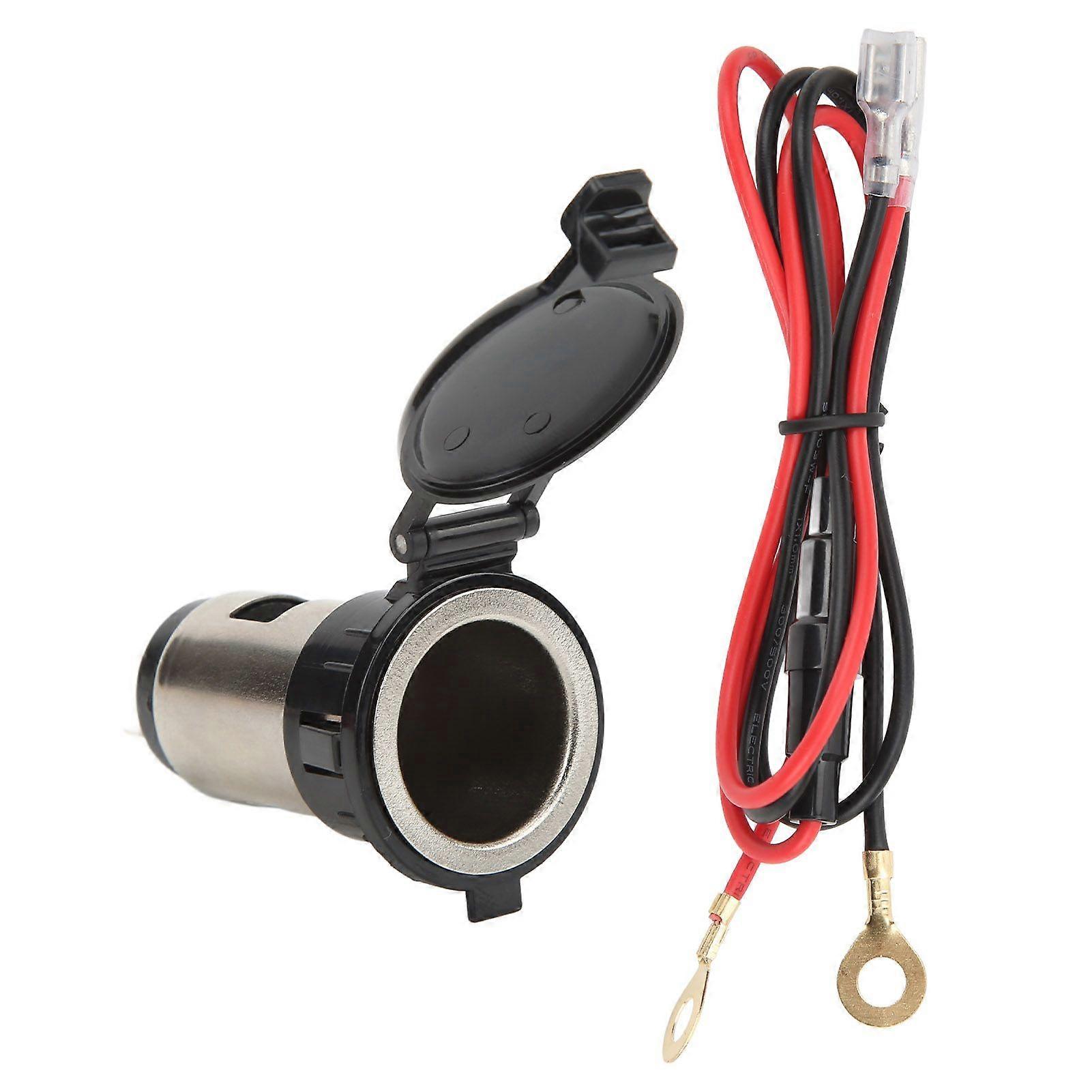 Cigarette Lighter Socket Car Power Outlet Socket 1224V for Automotive Truck RV Boat Motorcycle