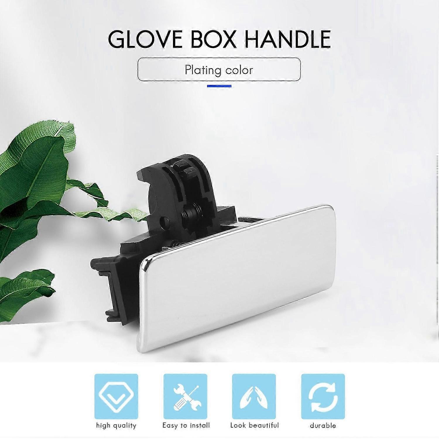 for Plating color Glove Box Lid Handle 735450126 New and RHD