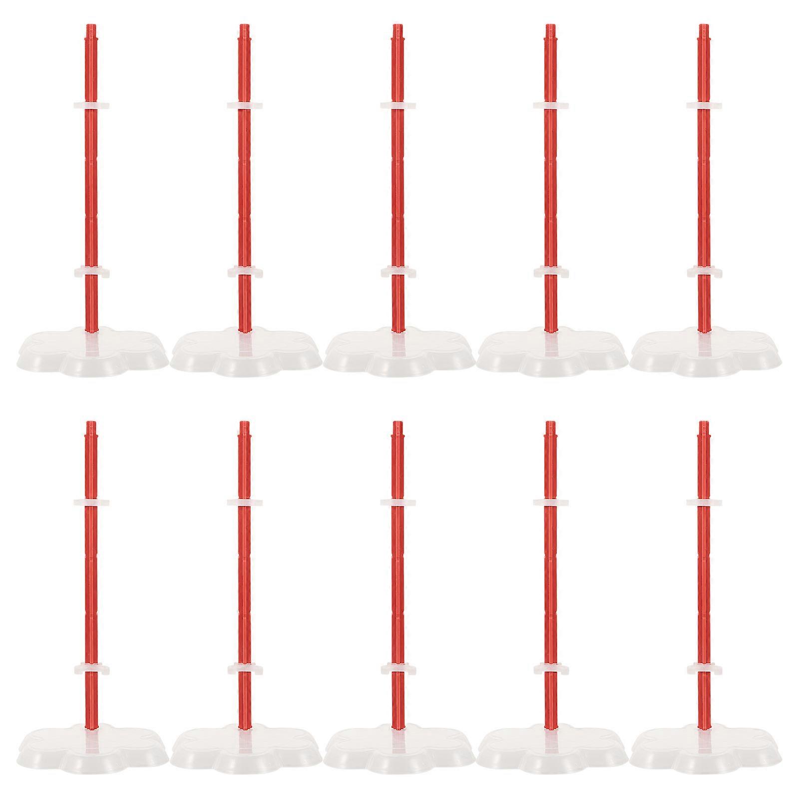 Doll Display Stand Plastic Doll Support Holders for Drying Bottle 10Pcs
