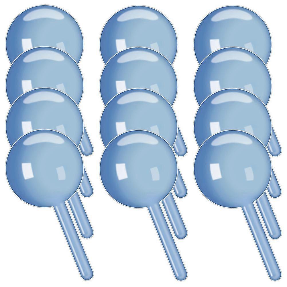 Lovely Round Packaging Box for Household Decor with 12Pcs Cute Lollipop Holders