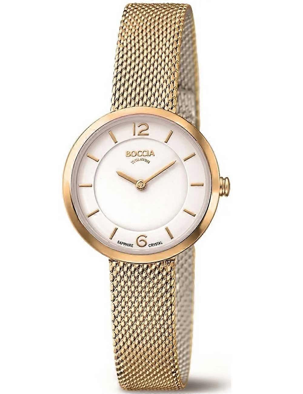 Ladies Watch Boccia 3266-08, Quartz, 28mm, 5ATM