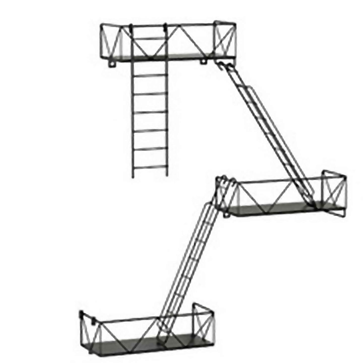 For Fire Escape Wall Racks Wall Mounts Shelves