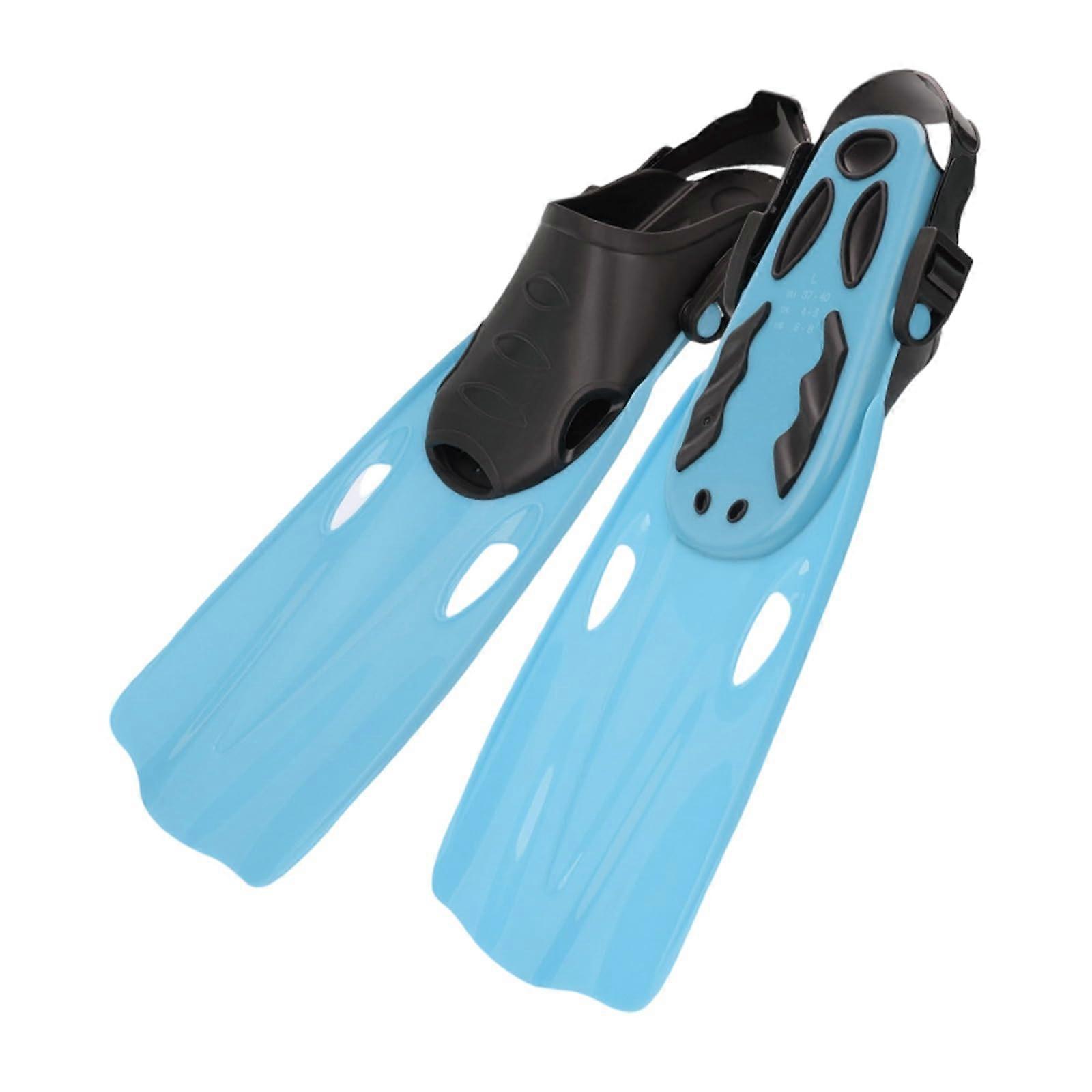 Snorkels Adjustable Snorkel Fins Set For Swimming And Diving Flippers, Adjustable, Compatible With Most Masks