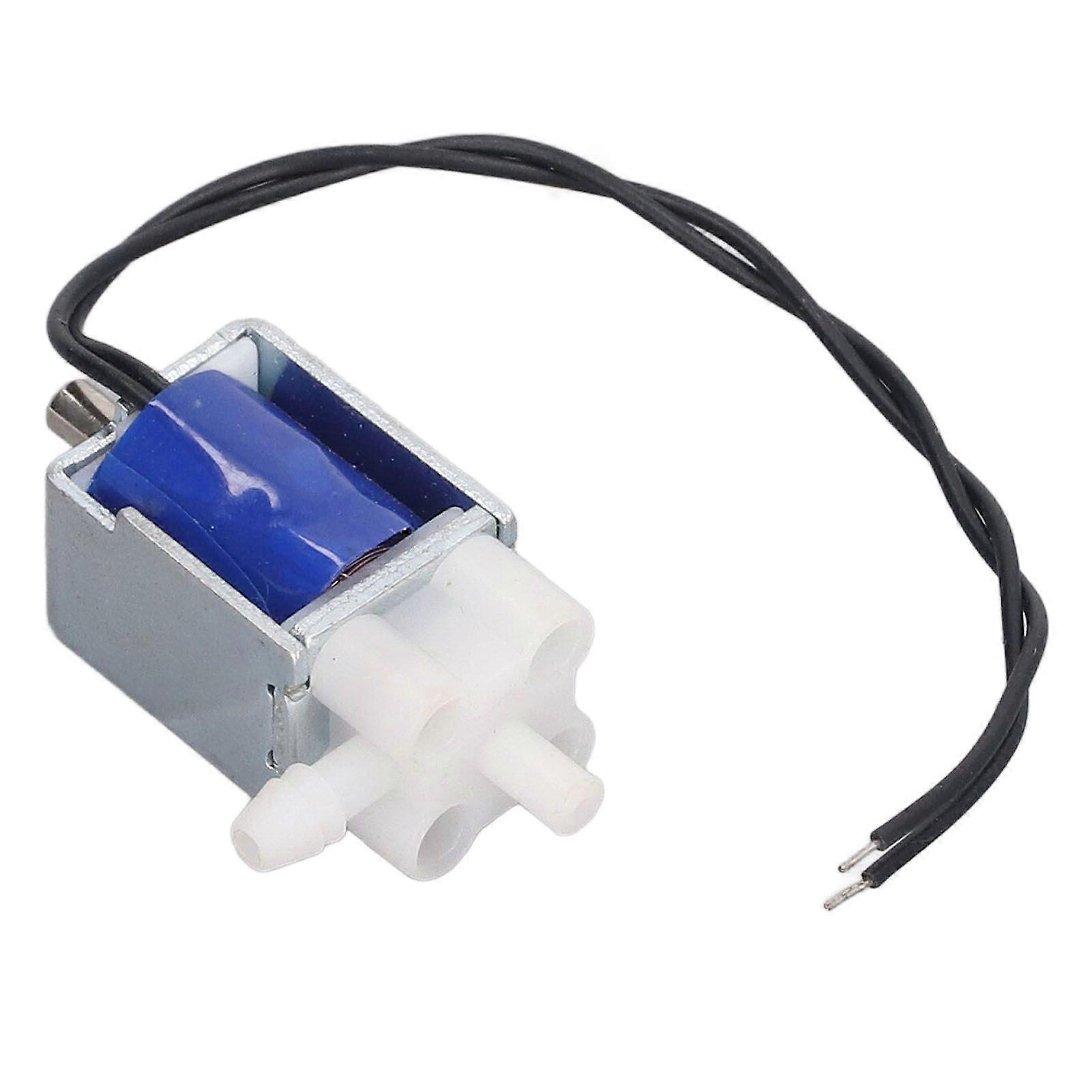 Electromagnetic Exhaust Valve 2 Position 3 Way Quick Response Micro Solenoid Air Valve Normally Open DC6V 100mA 0.6W 60