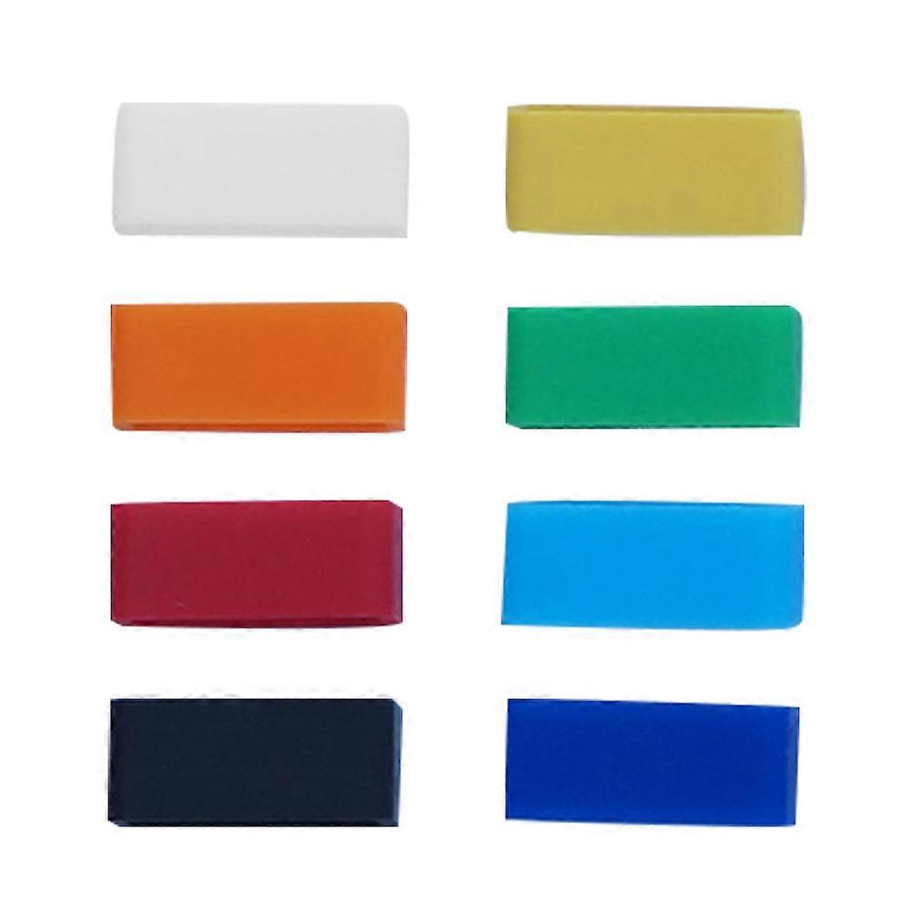 Ring Loop Holder for Watchband 8Pcs Silicon Anti-Fall Assorted Colors