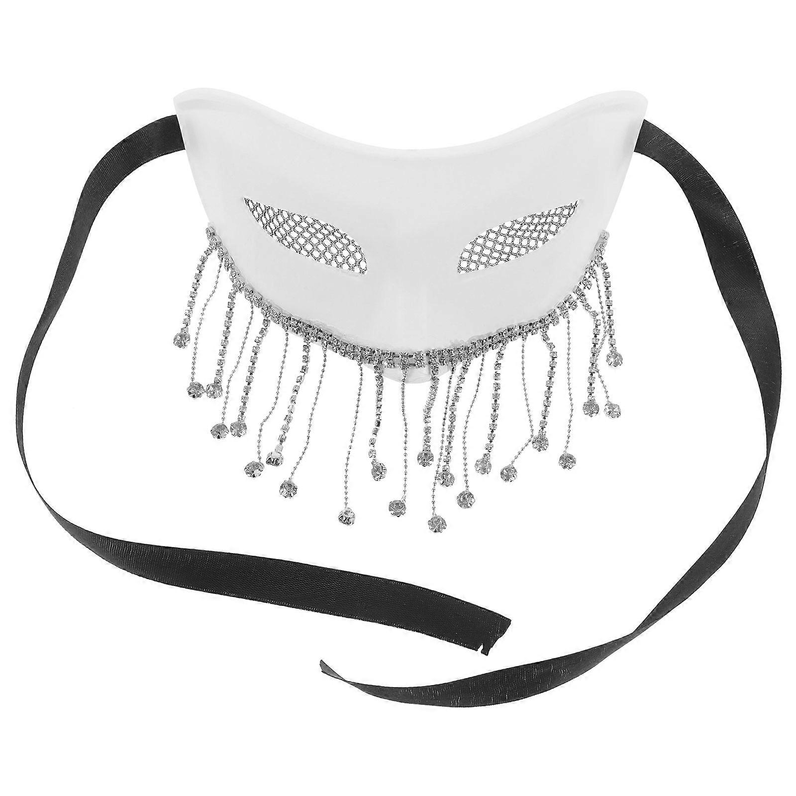 Halloween Masquerade Mask Half- Eye Mask 4Pcs Set