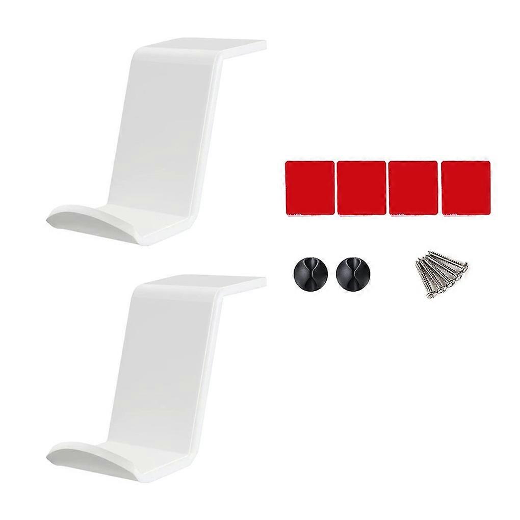 2 Pcs Gaming Accessories Under Desk Desktop Streamdeck Controller Holder Handy Installation Game Desks Accessory