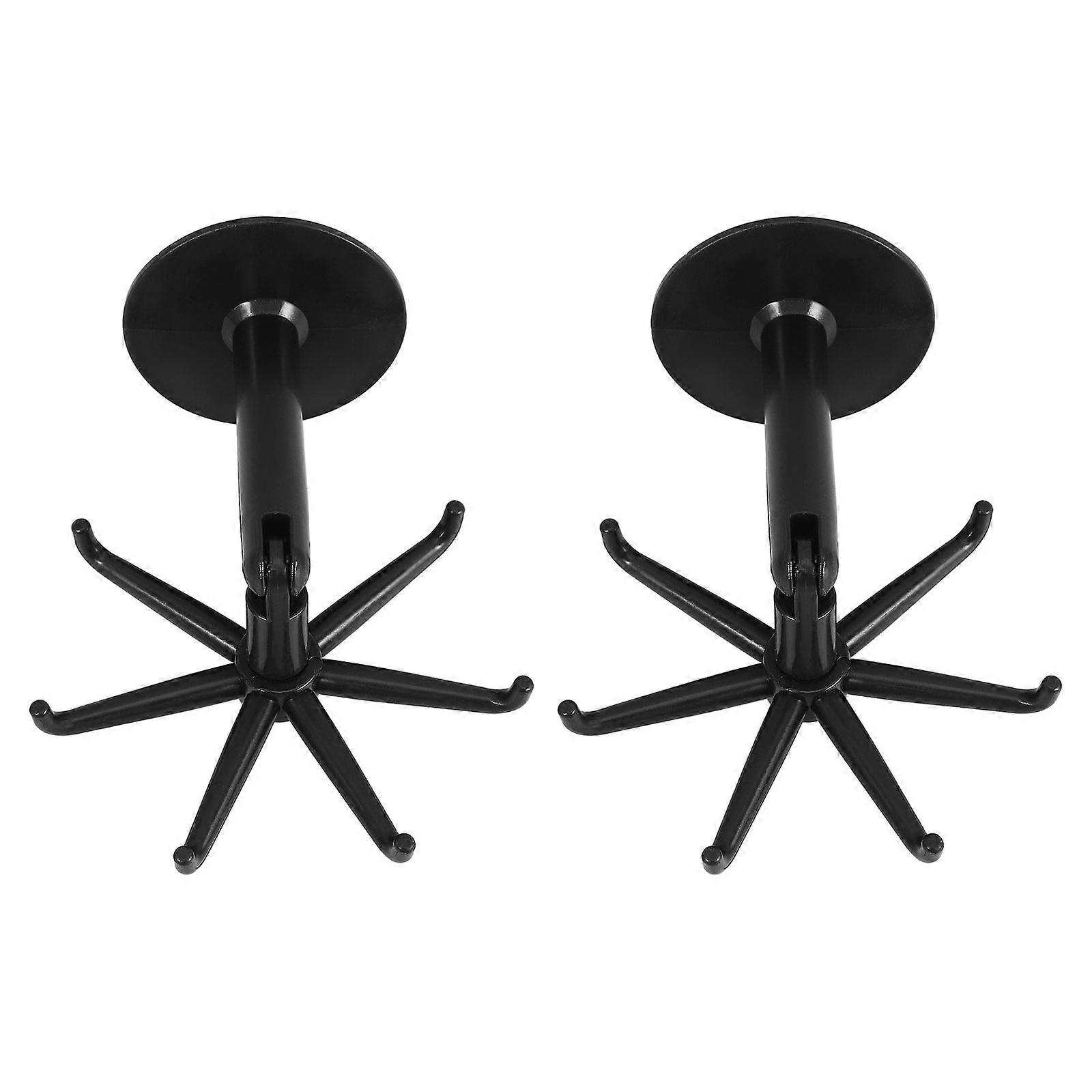 Utensil Rack Rotating Hanging Organizer Space-saving 2Pcs For Kitchen Bathroom Cabinet Towel Rack