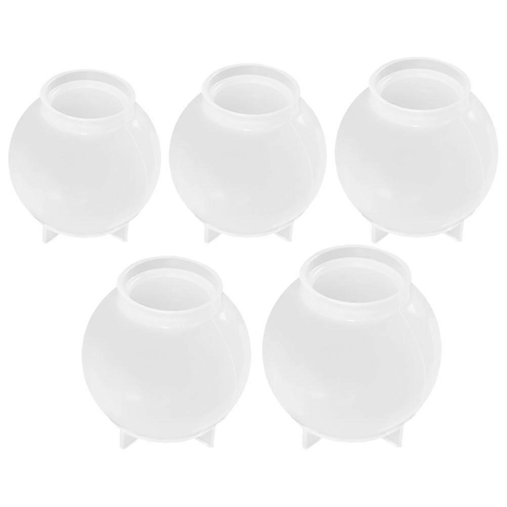 Casting Mold for DIY Craft 25Pcs Silicone Crystal Ball Sphere Mold