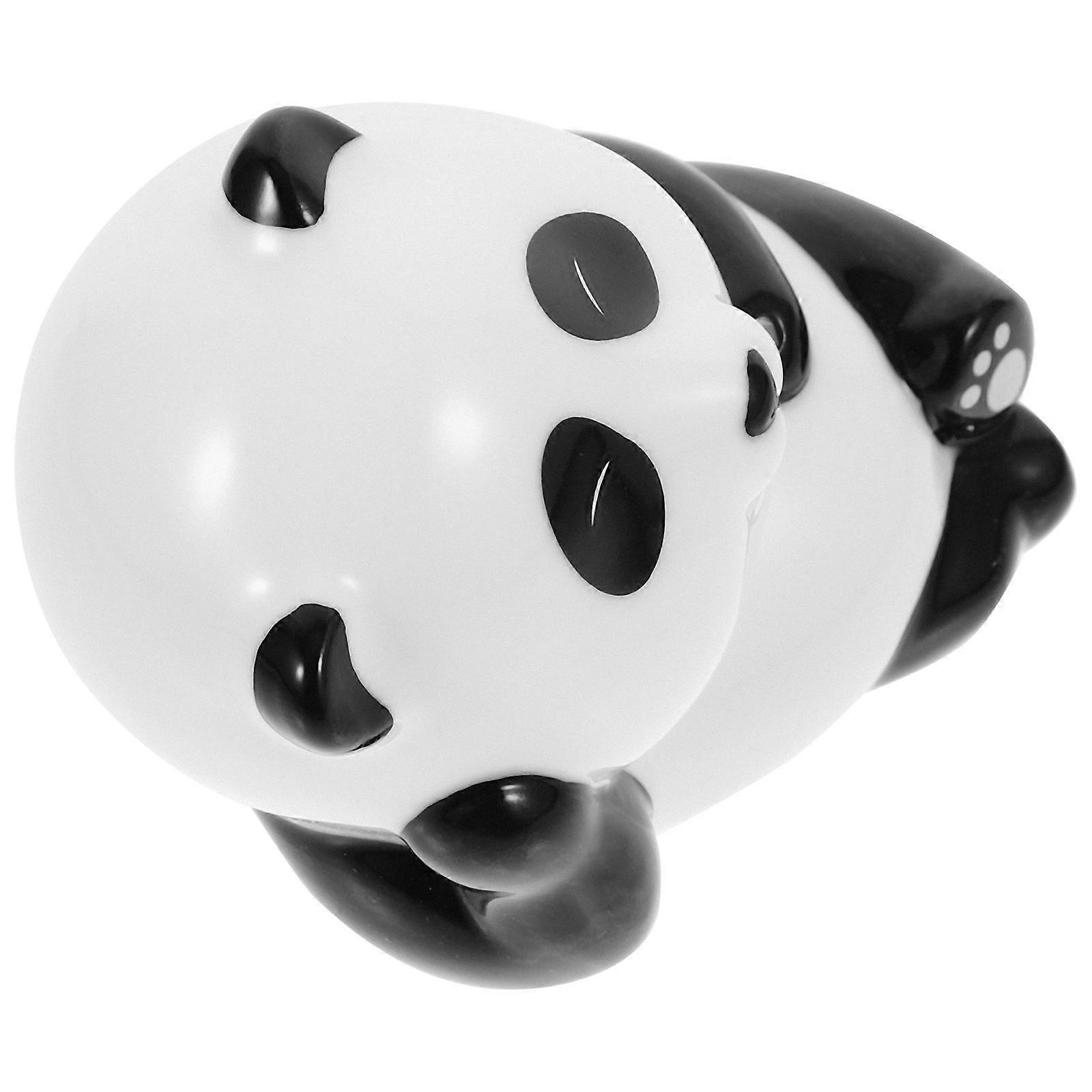 Panda Incense Stick Stand 3Pcs Multi Ceramic Incense Burner with Craftsmanship for Decor