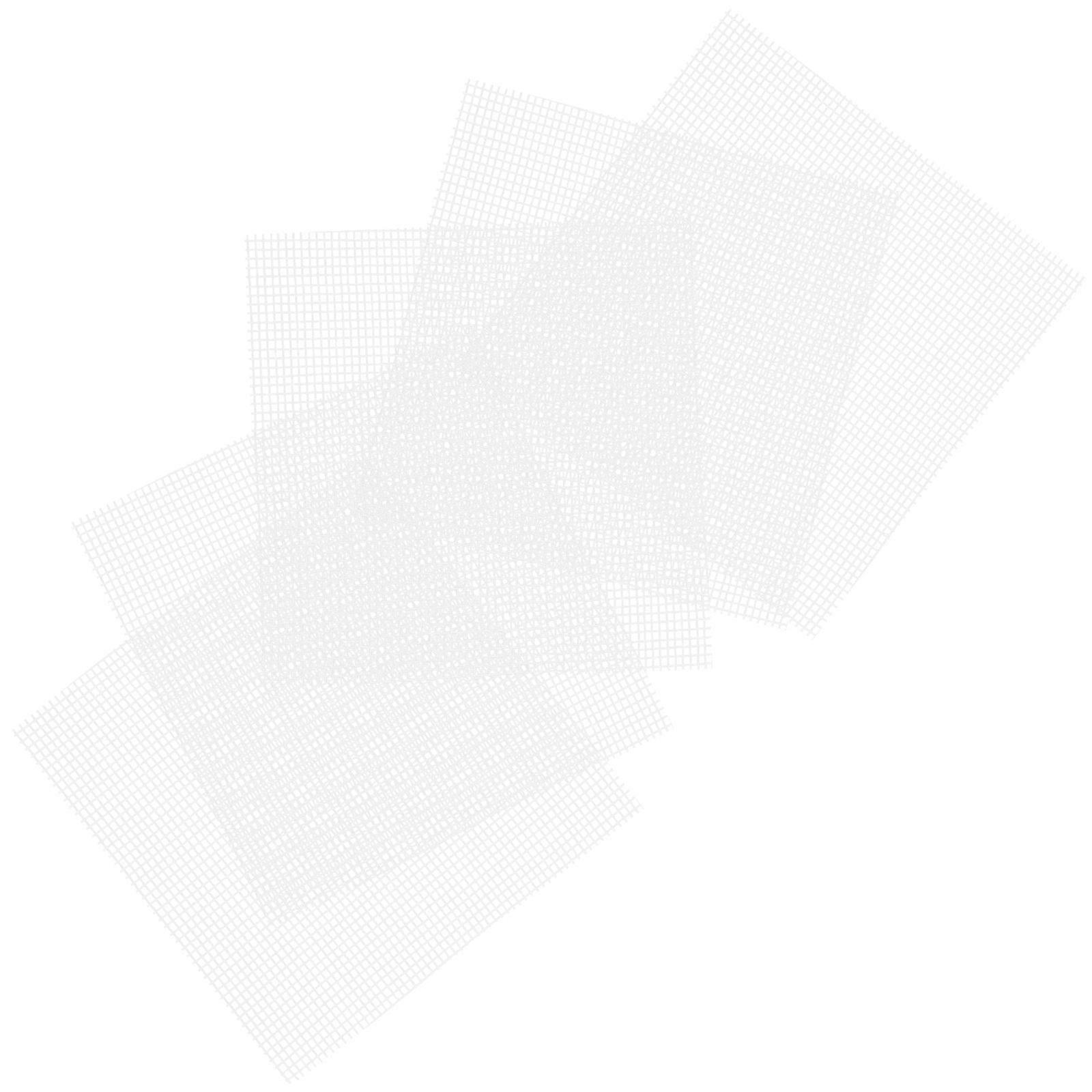 Plant Cultivation Pot Hole Mesh Improve Drainage Fiberglass 50Pcs