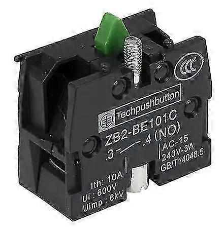 1 No Contact Block 240v/3a Zb2be101