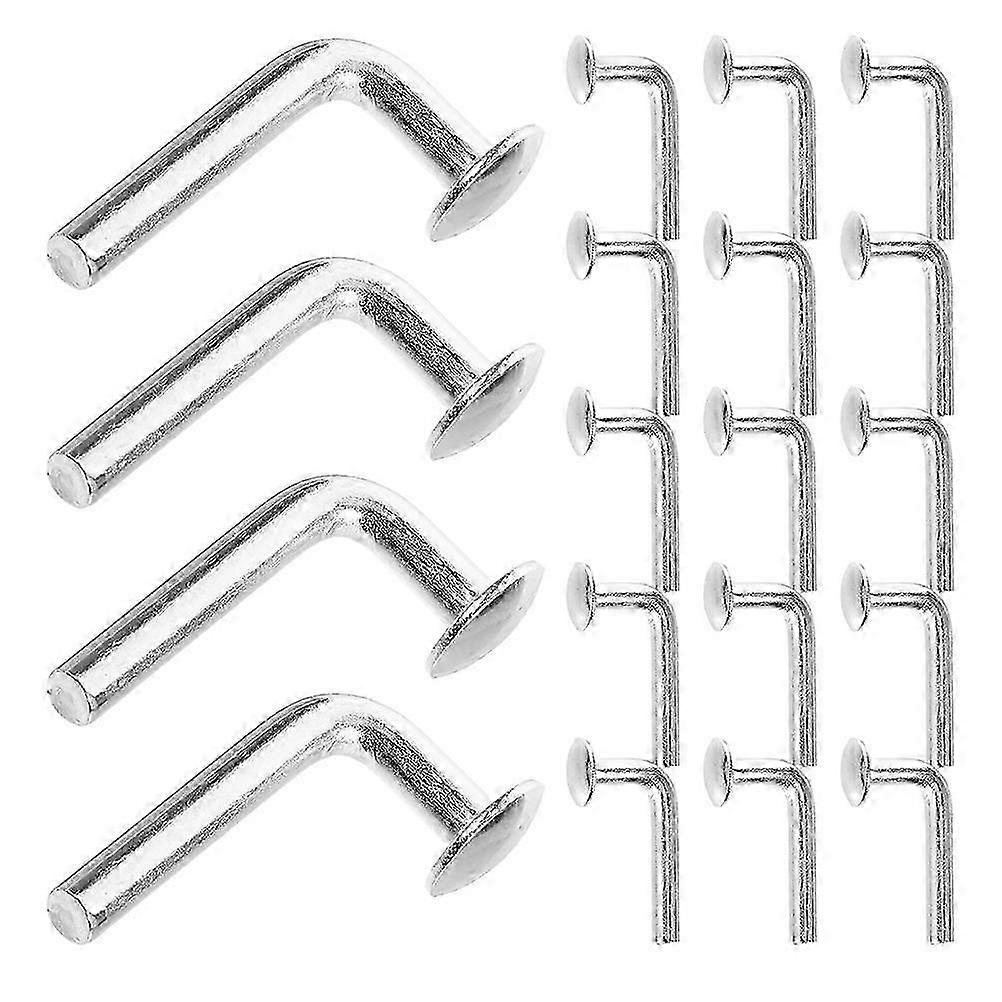 50pcs Pallet Rack Drop Pin Heavy Duty J Bolt Sécurité Goupille universelle Pallet Rack Bolt de sécurité pour entrepôts Utilisation industrielle