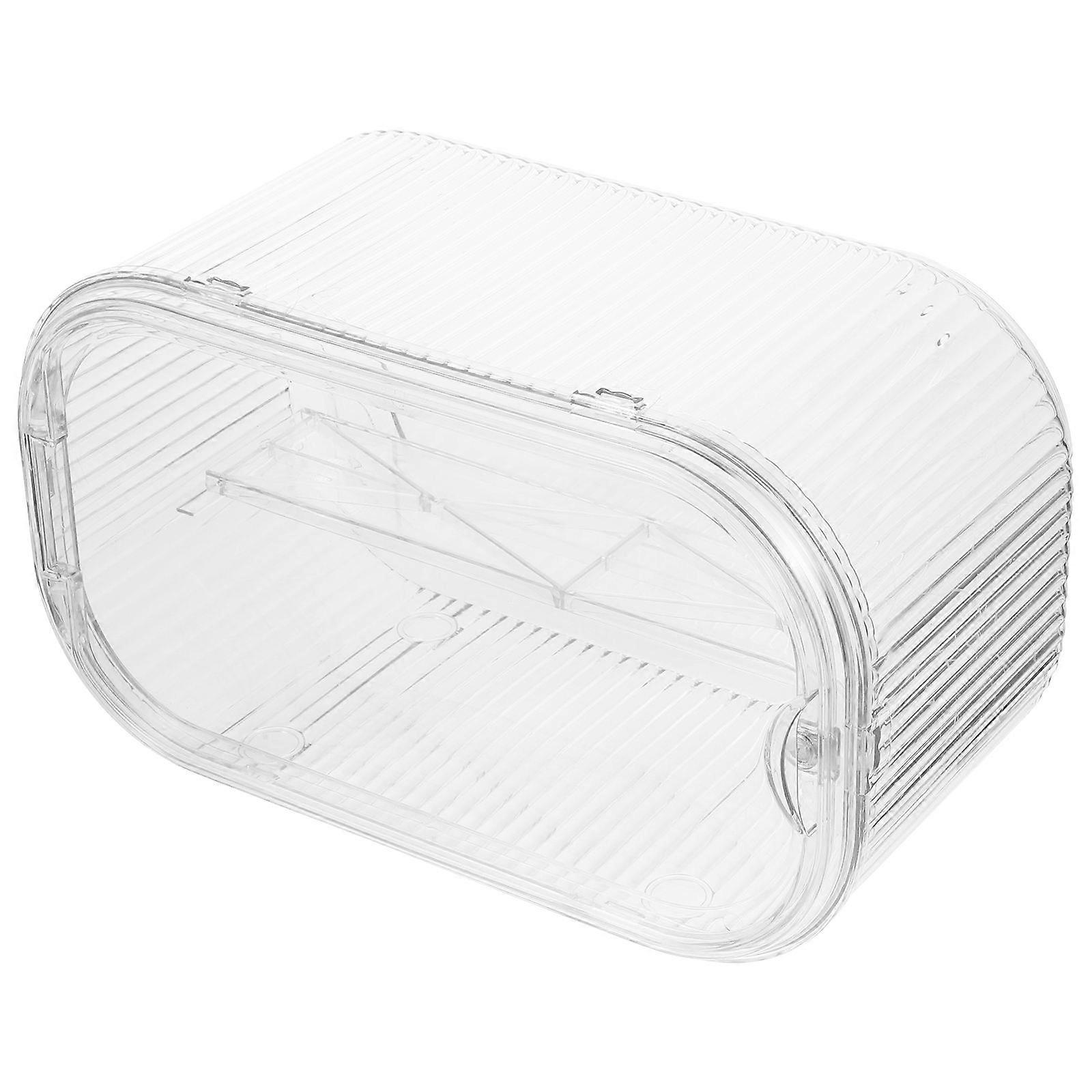 Clear Display Box for Storage 2Pcs Small Action Figure Doll Display Cases