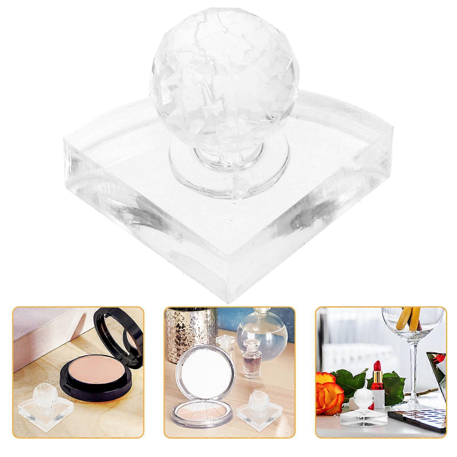 Eye Shadow Stamp Tool Transparent Crystal for Compact Makeup Pressing