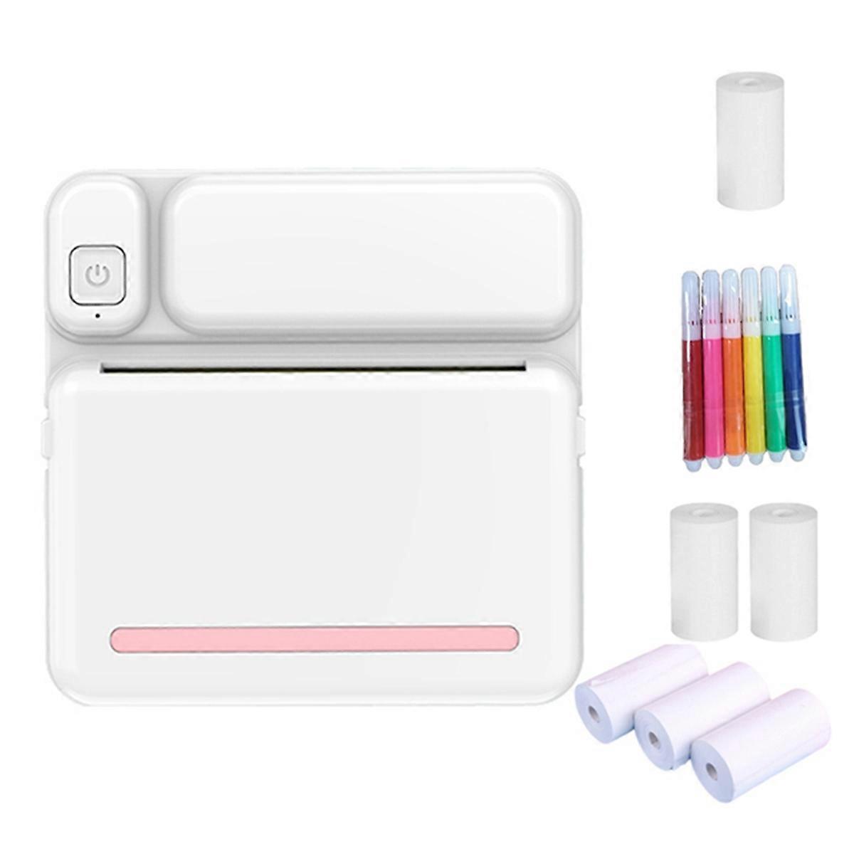 C19 Printer Portable Thermal Printer P  o Pocket Thermal Label Printer 58mm Printing Wireless Bluetooth Android IOS