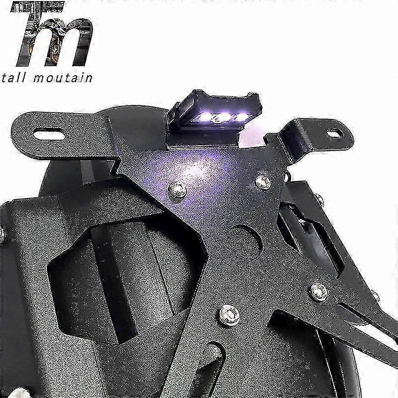 Exquisite Rear Mudguard Fender With License Plate Light Bracket Rack Holder Support For Duke 390 Rc 200 Rc200 2013-2020 20172018 2019