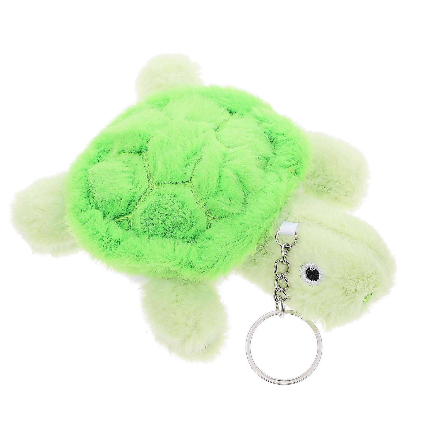 Turtle Keychain Plush Turtle Keyring for Kids 5Pcs Cute Backpack Hanging Decor