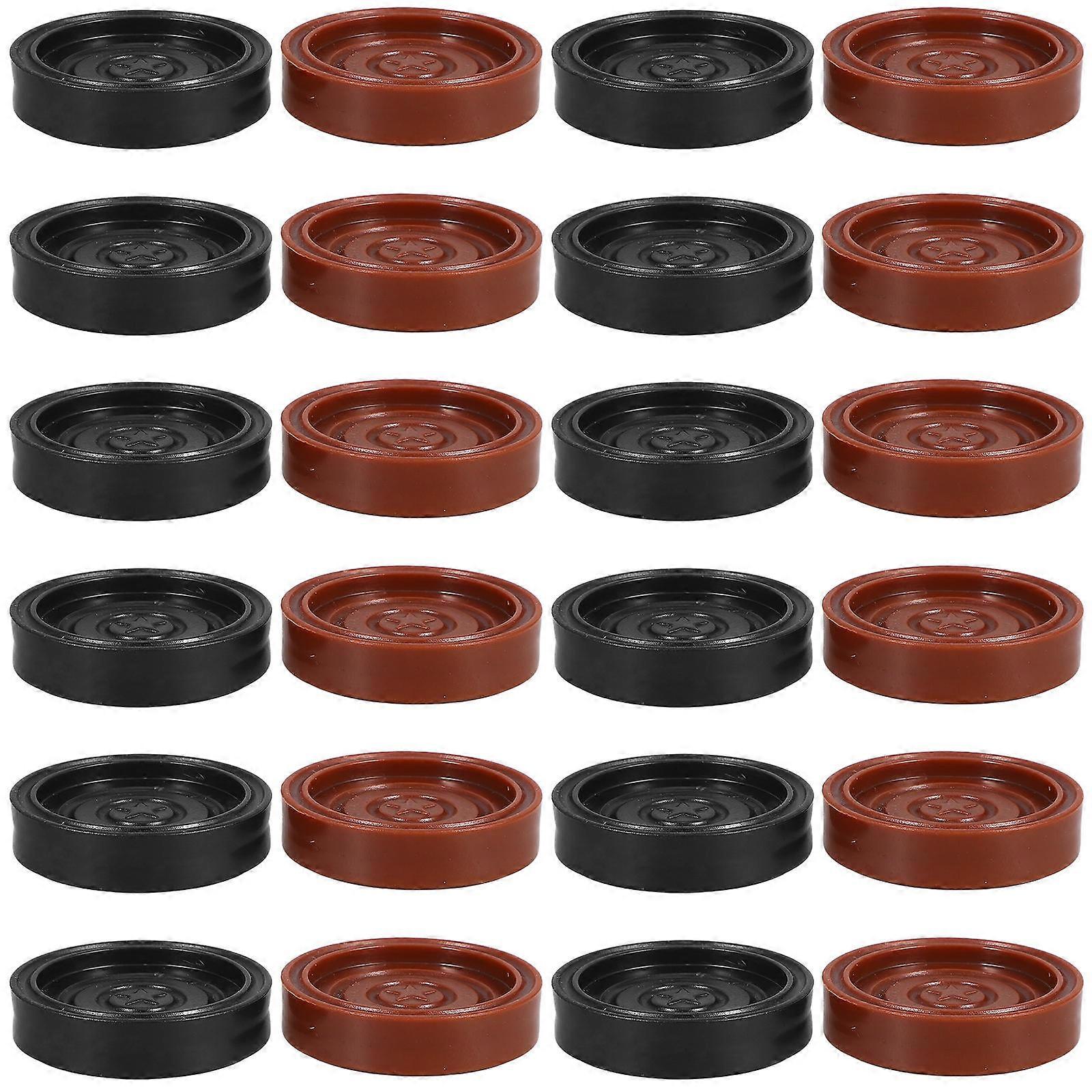 Chess Pieces Only Plastic Replacement for Board Game Accessories 24Pcs Set