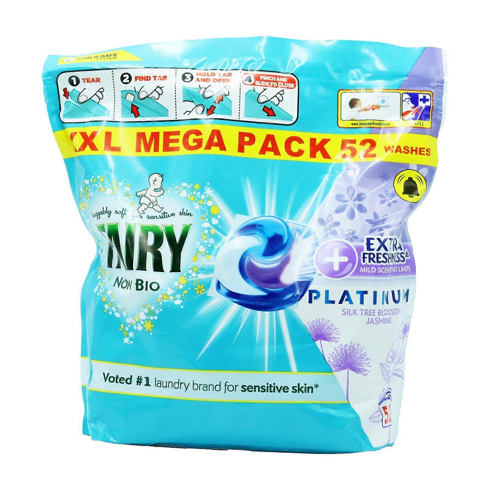 Fairy Non Bio Platinum Pods Silk Tree Blossom & Jasmine 52 Washes