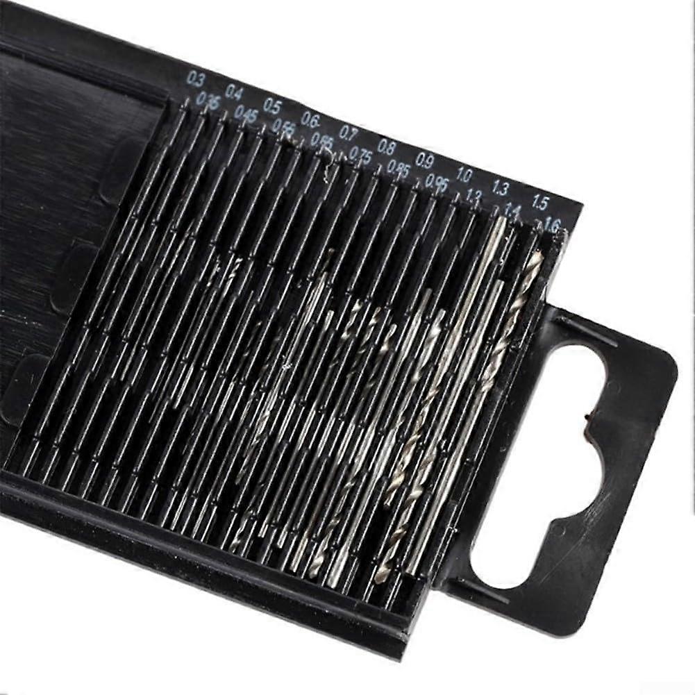 20pcs Mini Drilling Tool Set for Wood, Plastic, and Circuit Board Applications Woodworking Drill Bits PCB Projects