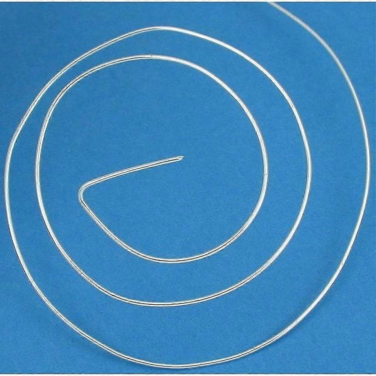 5 ft Sterling Silver Round Wire Dead Soft 22 Gauge New