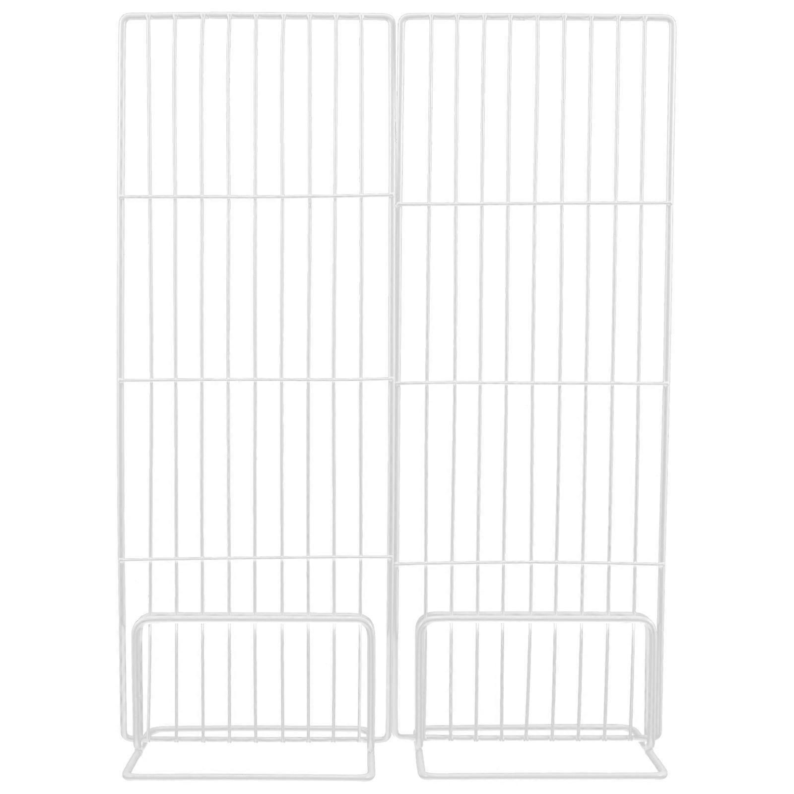 Iron Wire Freezer Shelf Divider: Refrigerator Partition Board - Chest Freezer Organization Separator Shelf Separator Telescope width 32-34cm