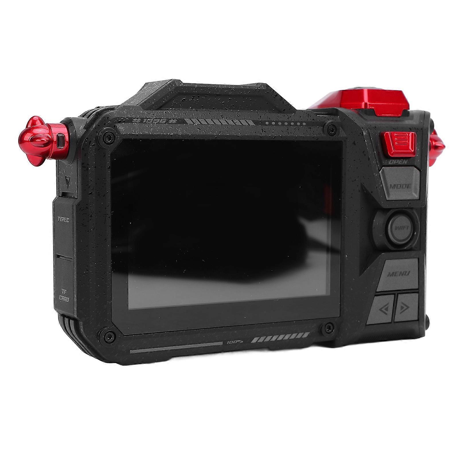 Micro SLR Camera 70MP 4K Digital Camera with 50X Digital Zoom 3.5 Inch TFT Screen Electronic Flash Timer Photography Loop Recording 2500mAh 