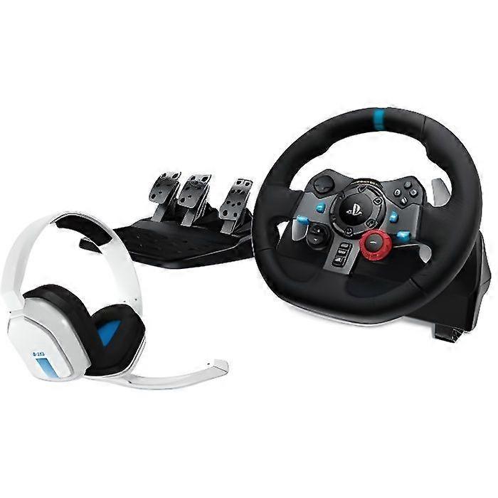 G29 Racing Wheel - LOGITECH - Pedal Set - Astro A10 V2 Headset - Wired - Compatible with PS5 PS4 PC Mac