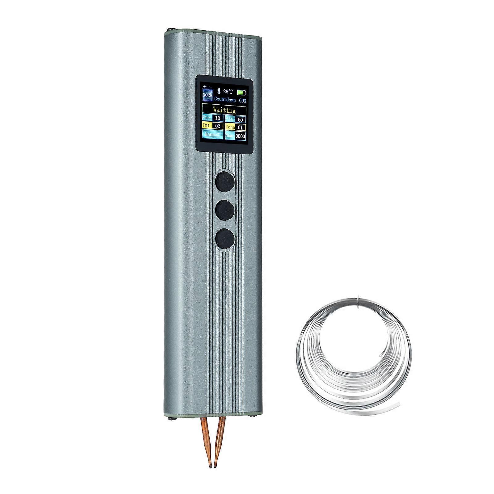 Soudeuse par points portable pour batteries au lithium et écran TFT