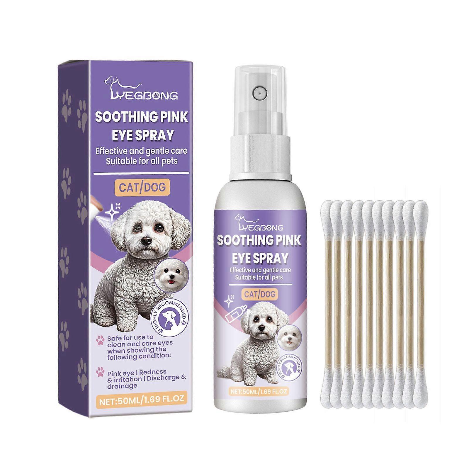 Pet Eye Care Spray Contains Hypochlorous Acid