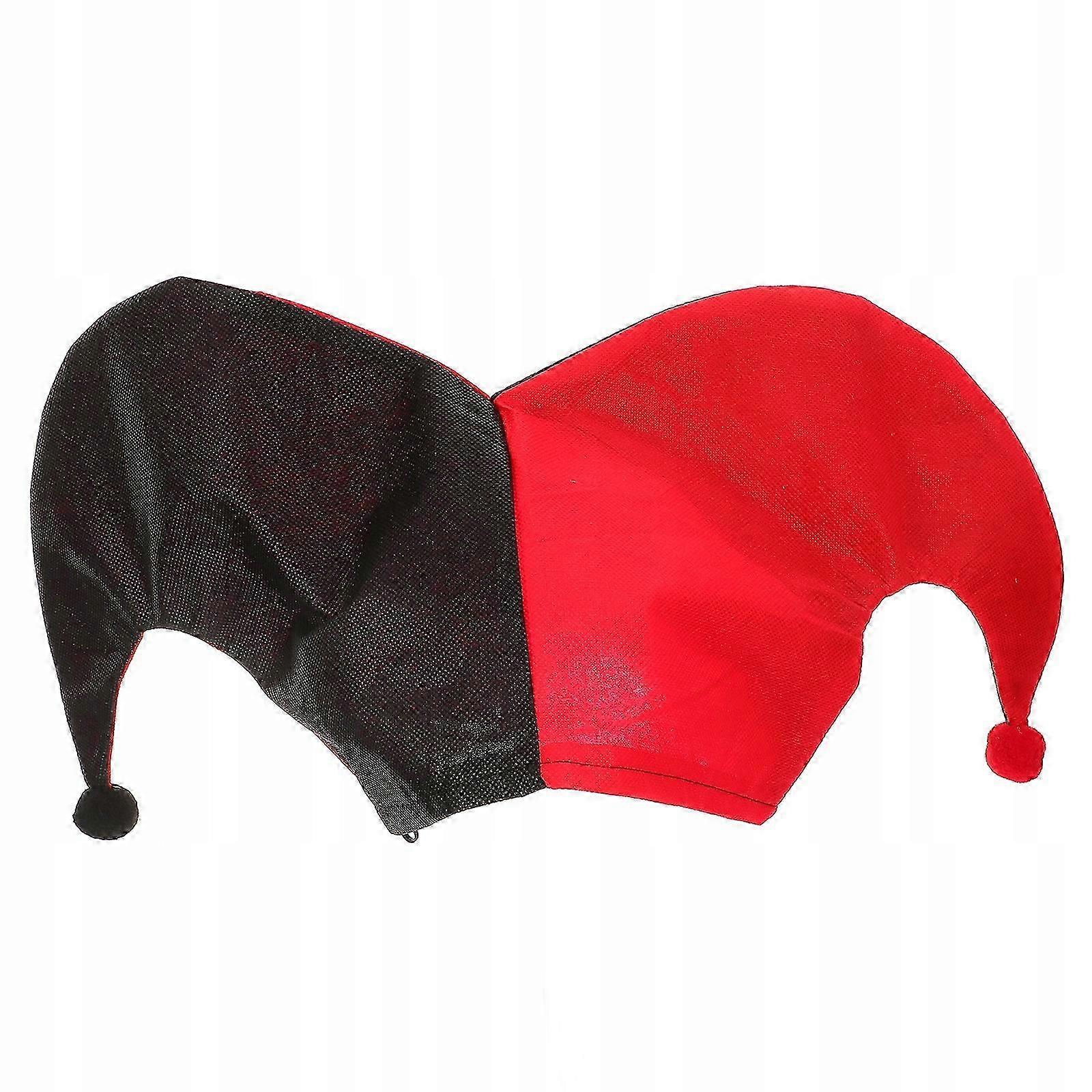 Cosplay clown hat - jester costume accessory with curls