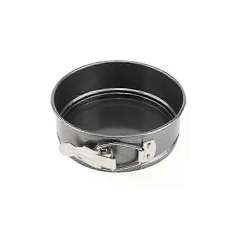 Round Bread Mold Baking Cake Pan with Removable Bottom Buckle Quick-Release Non-Stick Coating 12cm/14cm/16cm/18cm