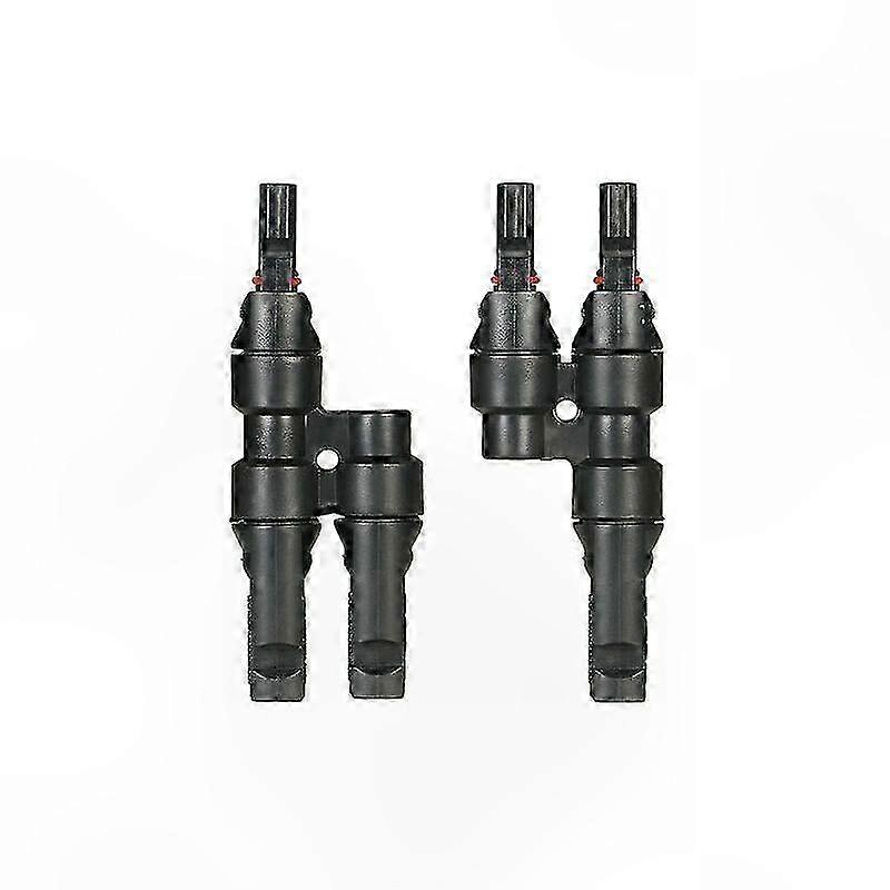 Solar Panel Adapter Pair with MC4 Connectors, 2PCS Photovoltaic Connectors for Solar Power Systems