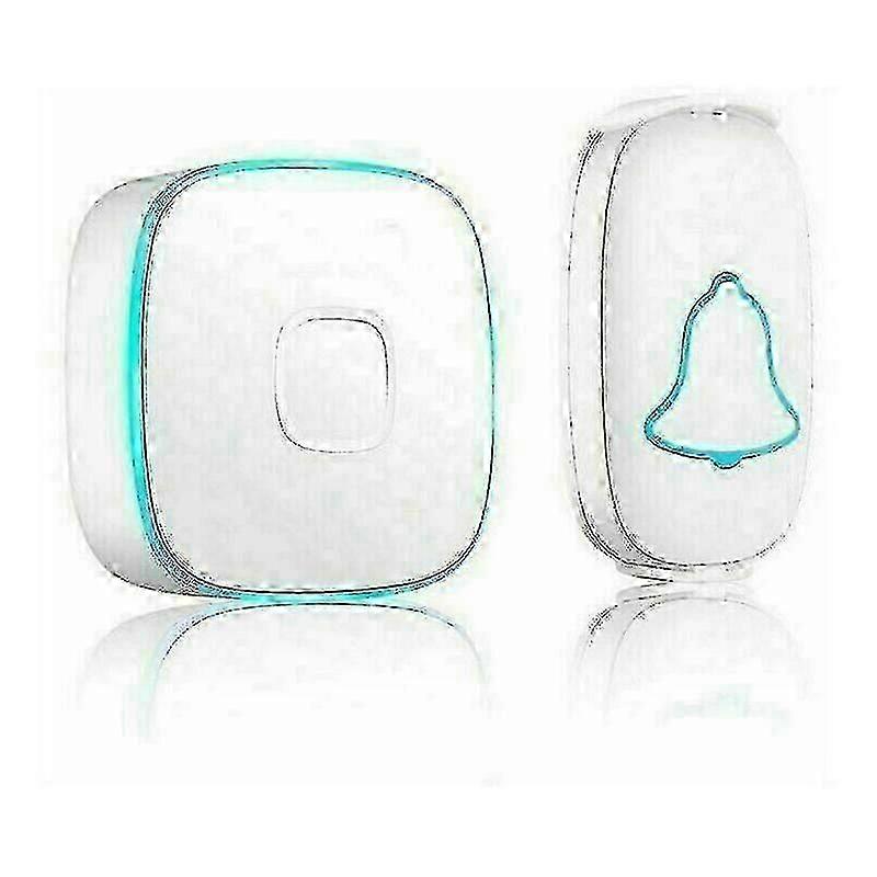 Wireless Doorbell with Plug-in Receiver for Easy Setup