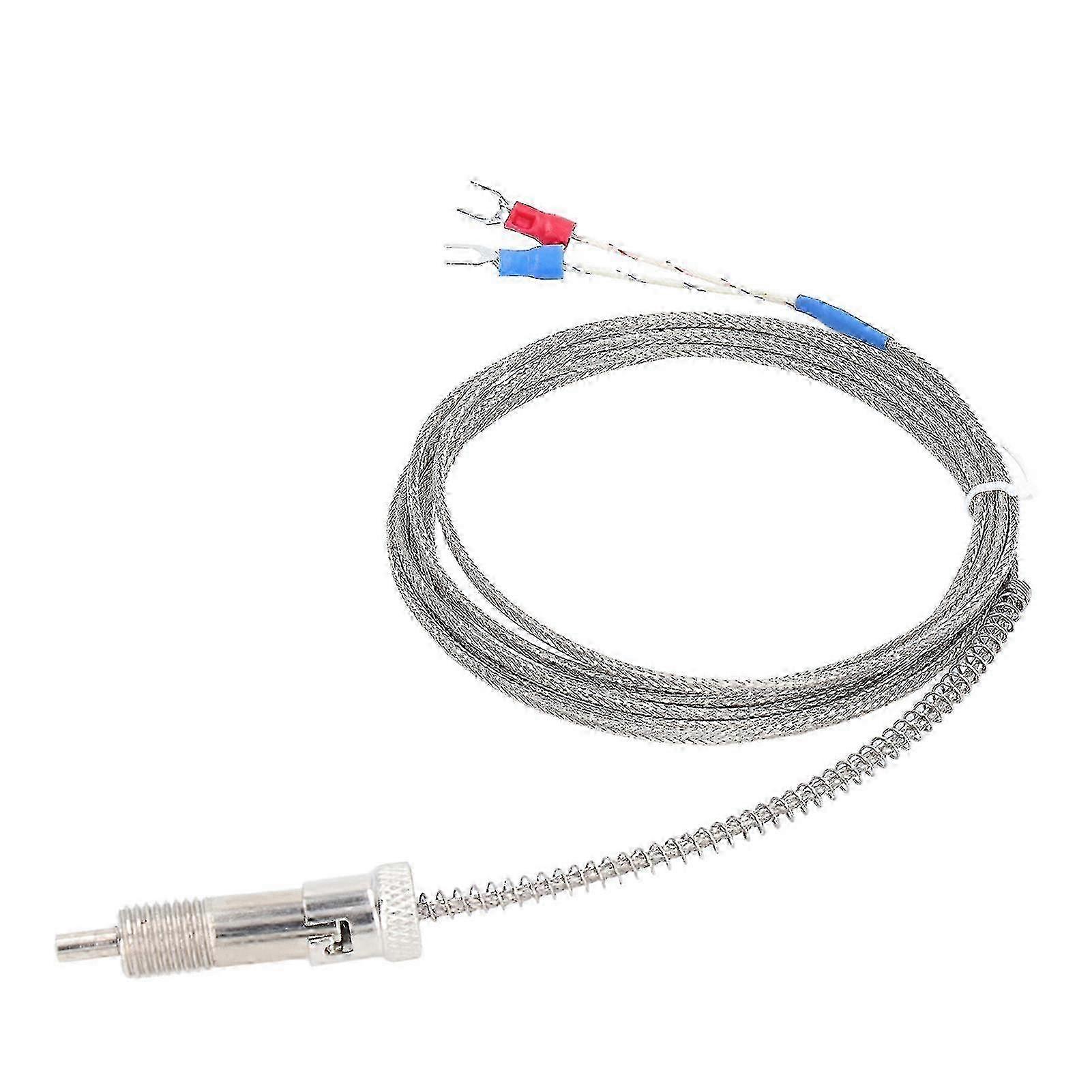Thermocouple 0‑400℃ K Type Temperature Sensor Probe Compression Spring M12 Thread 4m / 13.12ft 2025